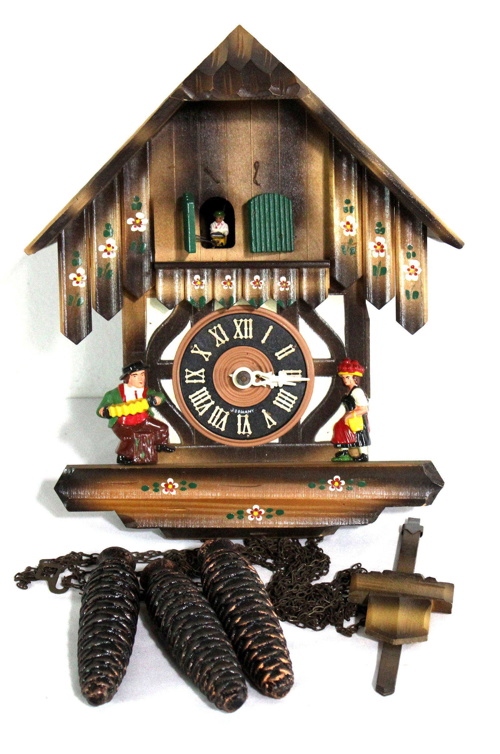 German Cuckoo Clock, Lot 1: This item requires third-party shipping or pickup arrangements to be made.