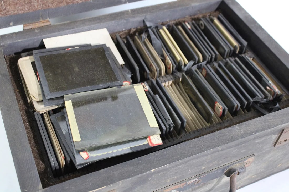 Ernest Plank German Magic Lantern with Slides - 5