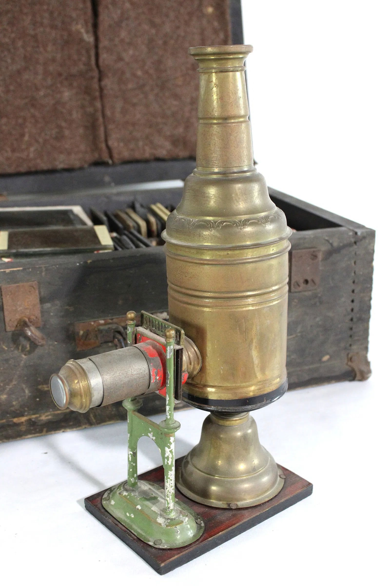 Ernest Plank German Magic Lantern with Slides - 6