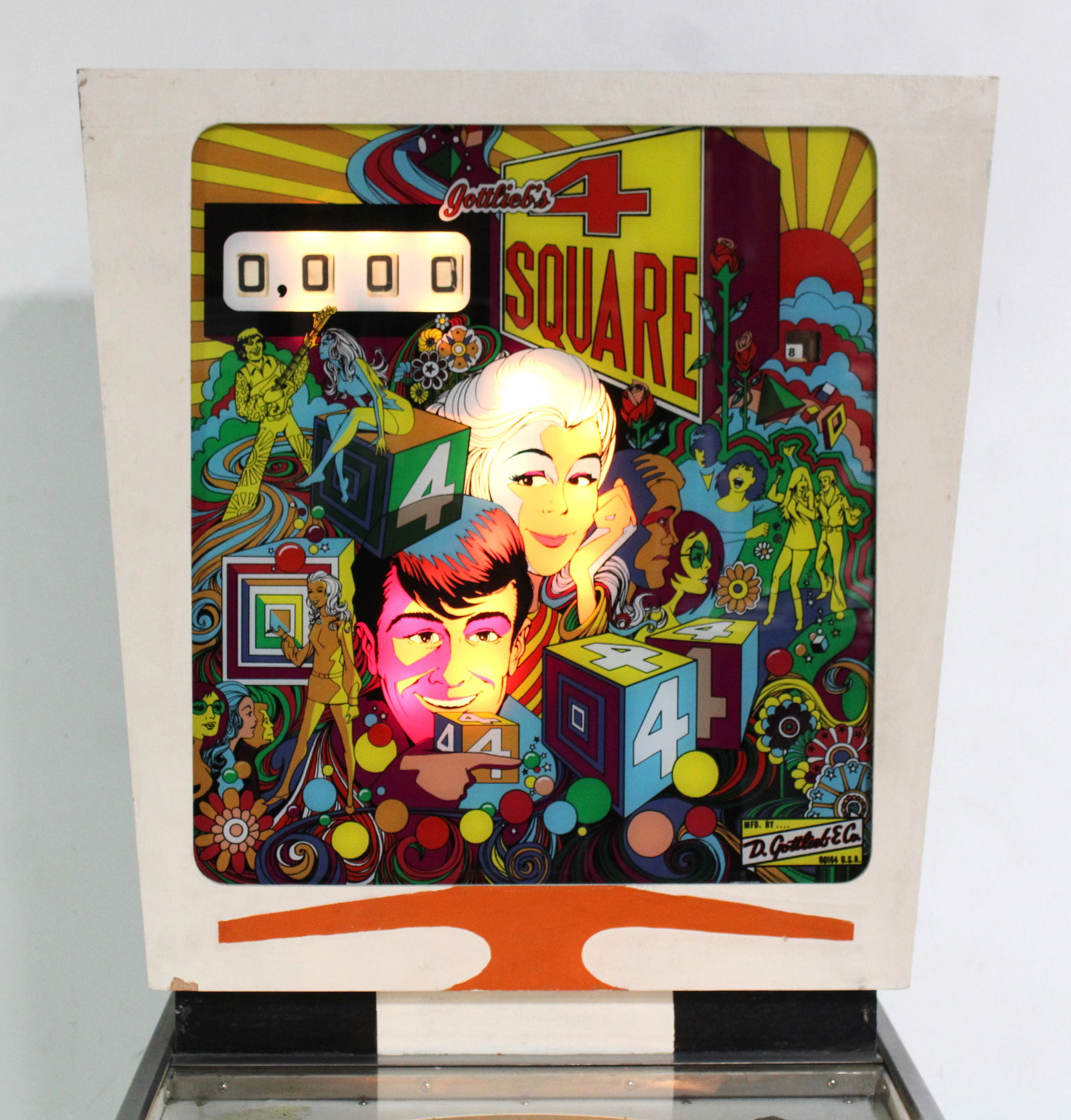 Gottlieb Four Square Pinball Machine - 2