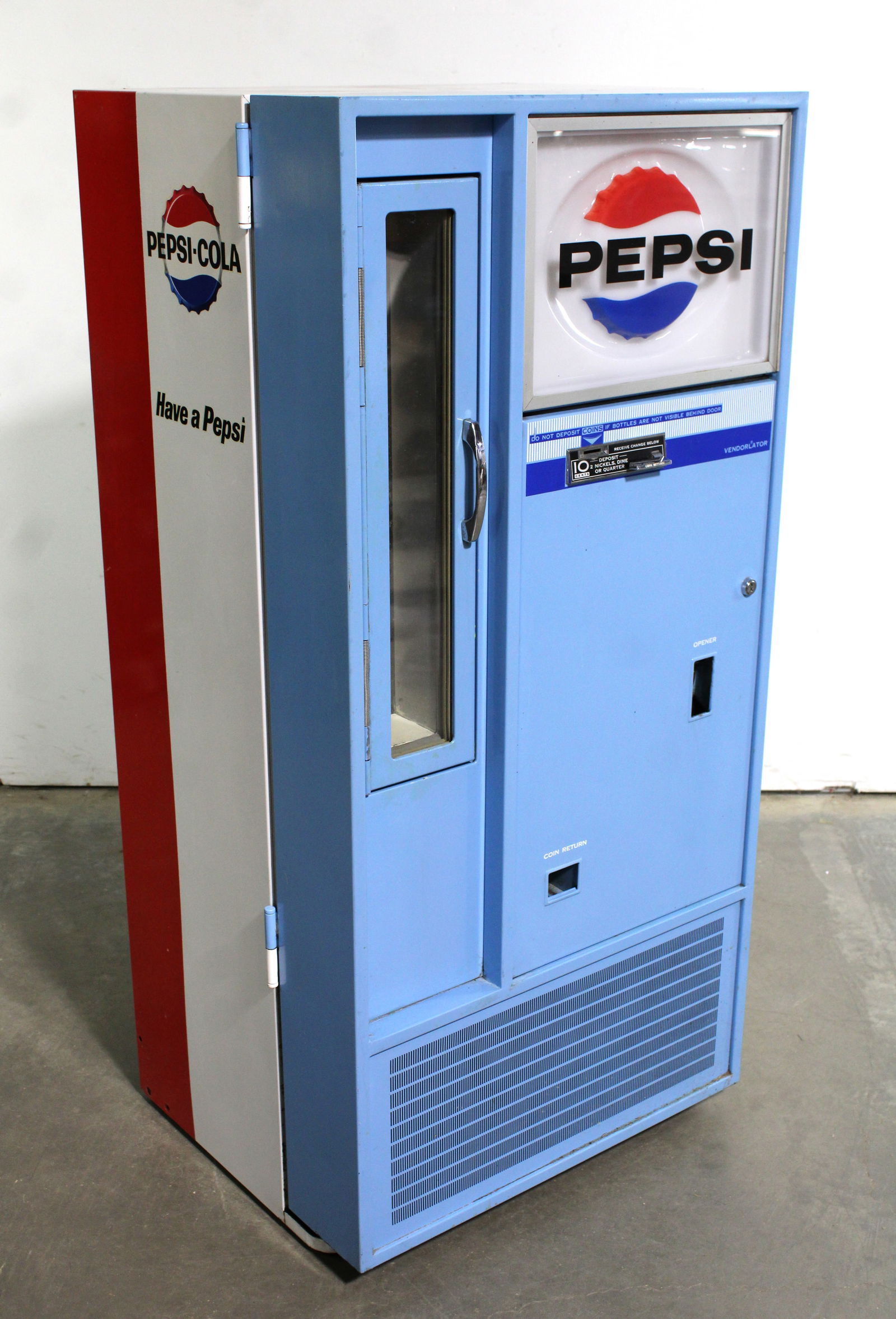 Pepsi Vendorlator Coin Op Vending Machine (1 of 6)