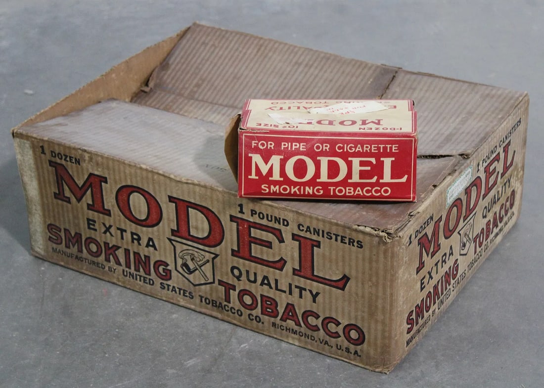 Model Smoking Tobacco Original Box: In-house shipping available.