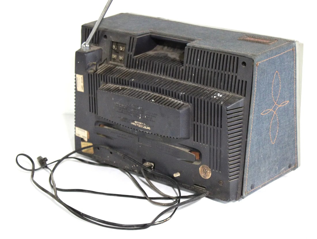 Zenith Sidekick Denim Covered TV - 3