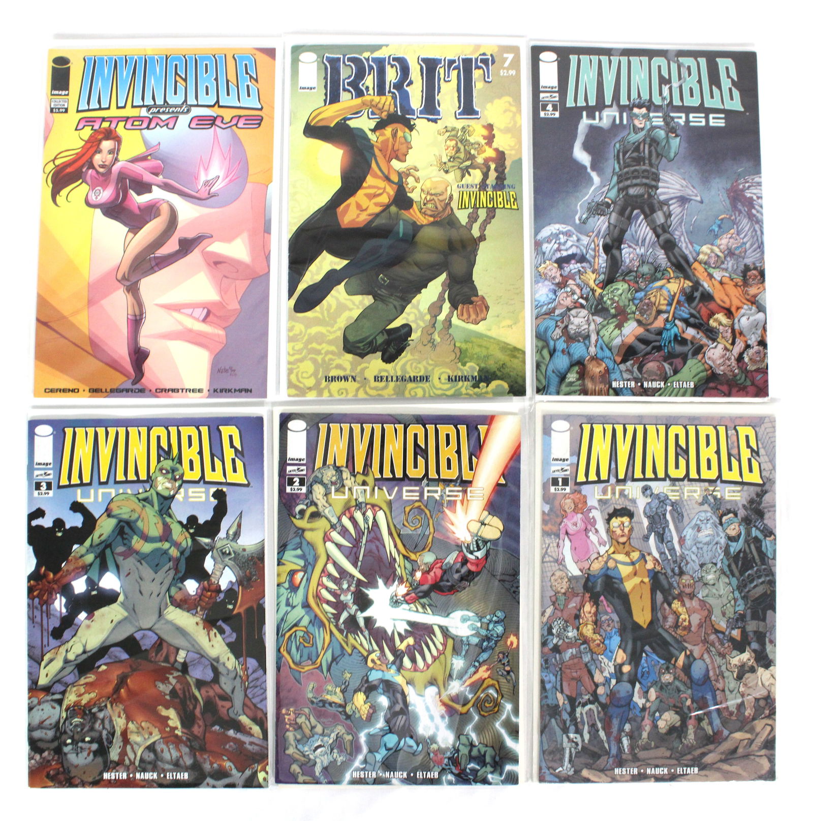 Image Comics Invincible Universe 1-4, Atom Eve & Britt Issue 7 (1 of 1)