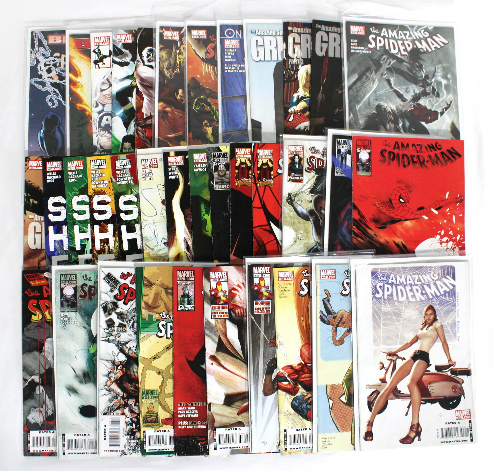 Marvel The Amazing Spider-Man Vol. 2 Mix Lot, Lot 2: Total of 30 Issues. Assorted issues. Varying conditions. In-house shipping available.