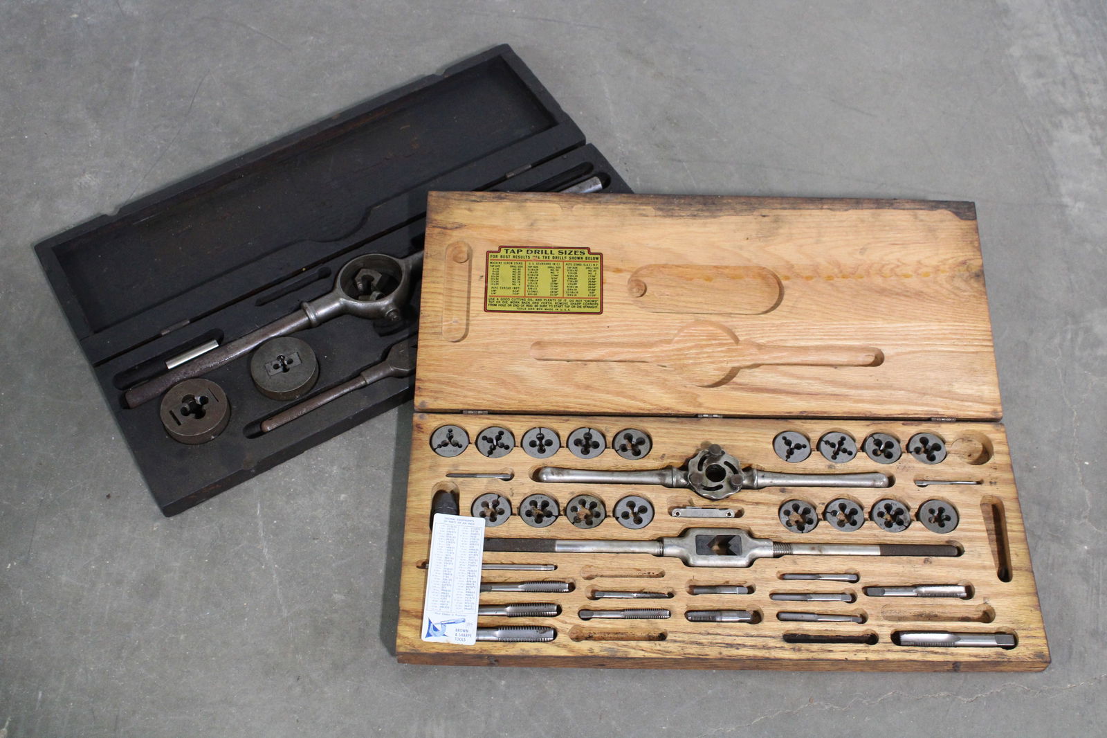 Tap and Die Sets, Automotive Tools: In-house shipping available.