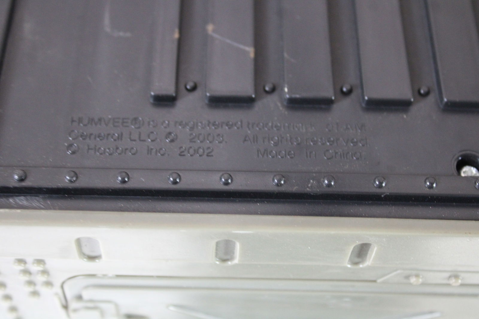 Large G.I. Joe Humvee, Hasbro 2002 - 2