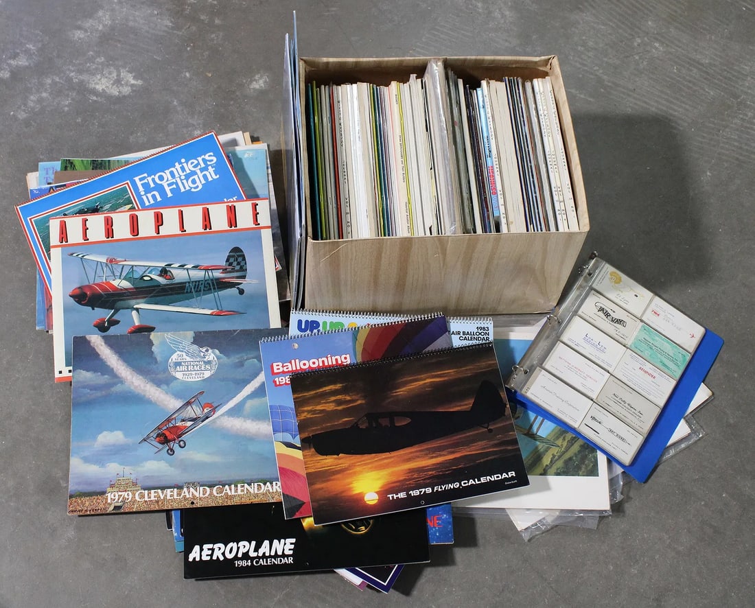 Aviation Magazines, Calendars and Prints: This item requires third-party shipping or pickup arrangements to be made.