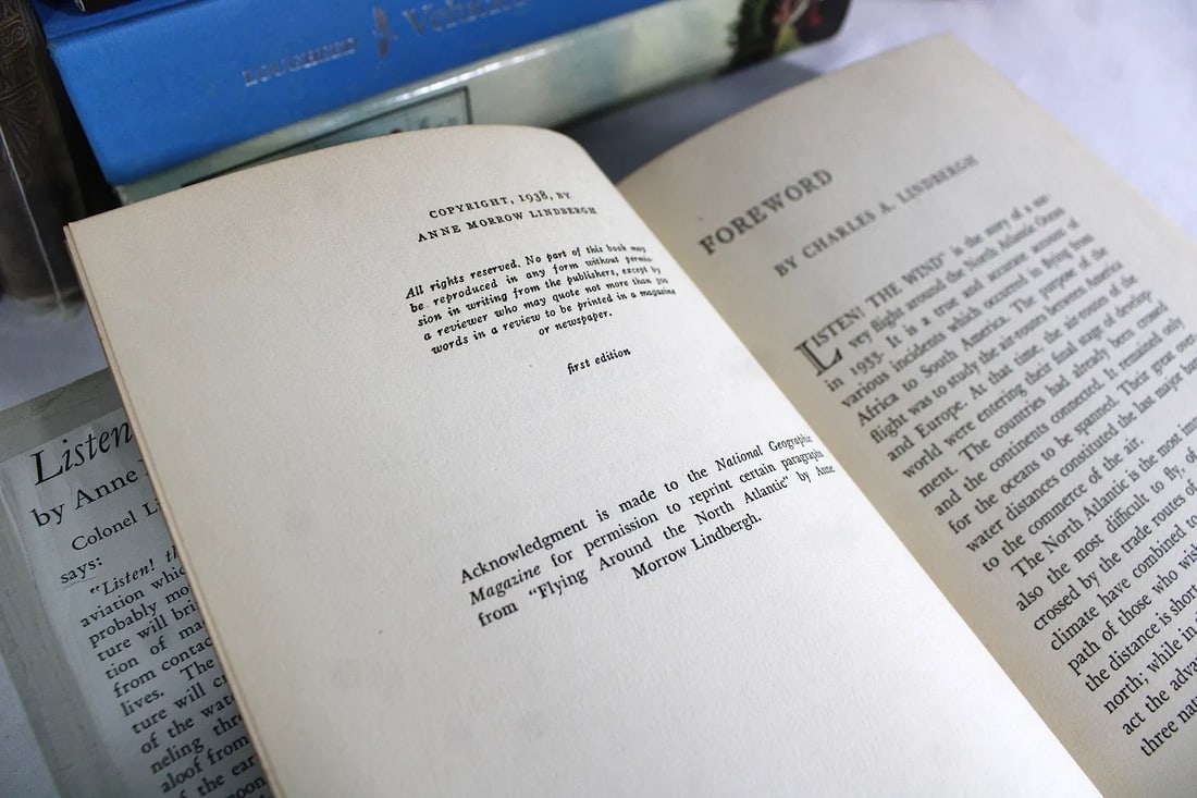 Aviation Themed Books incl. Multiple First Editions - 2