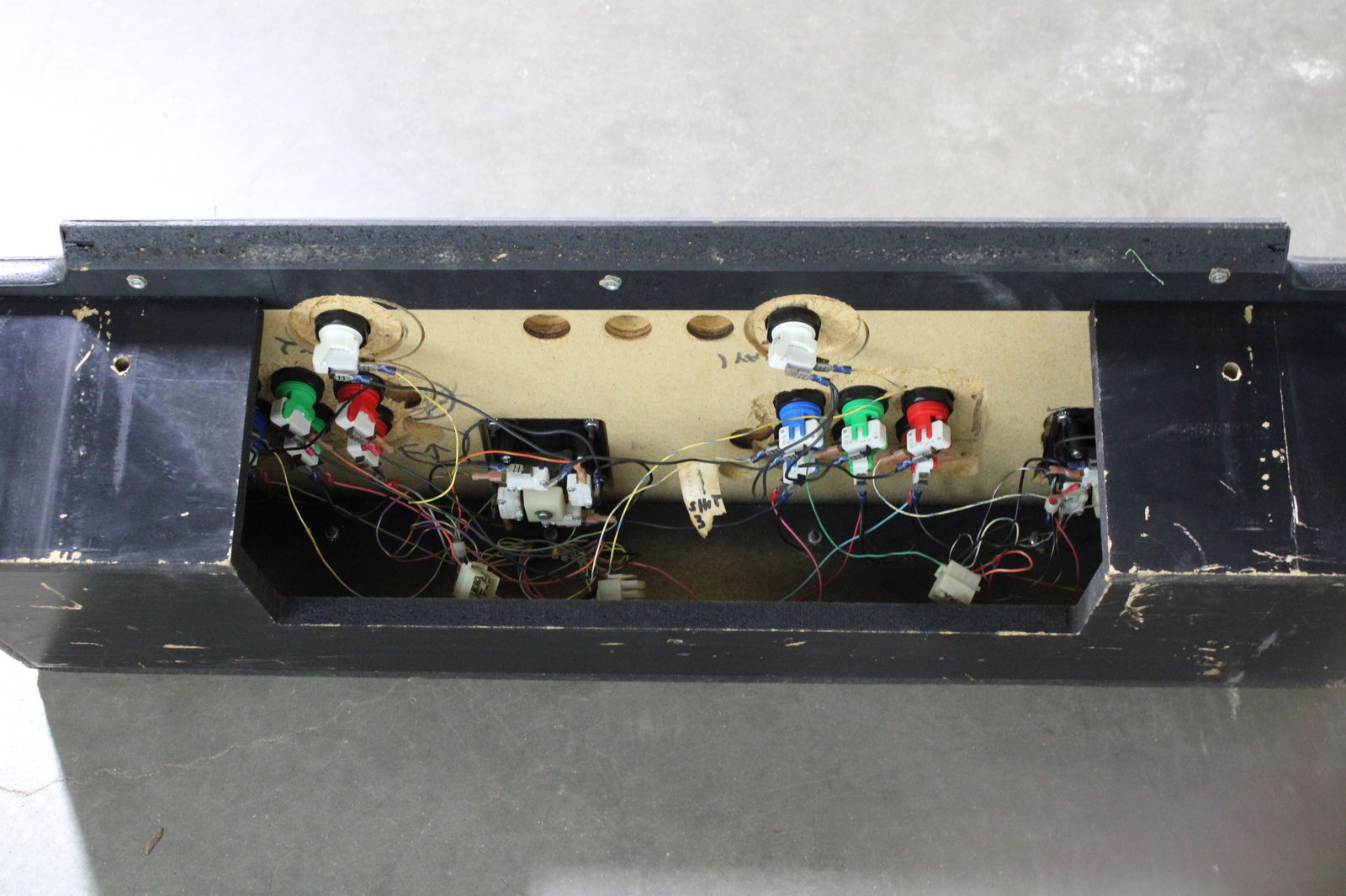 Capcom Marvel Vs. X-Men Arcade Game Control Panel - 2