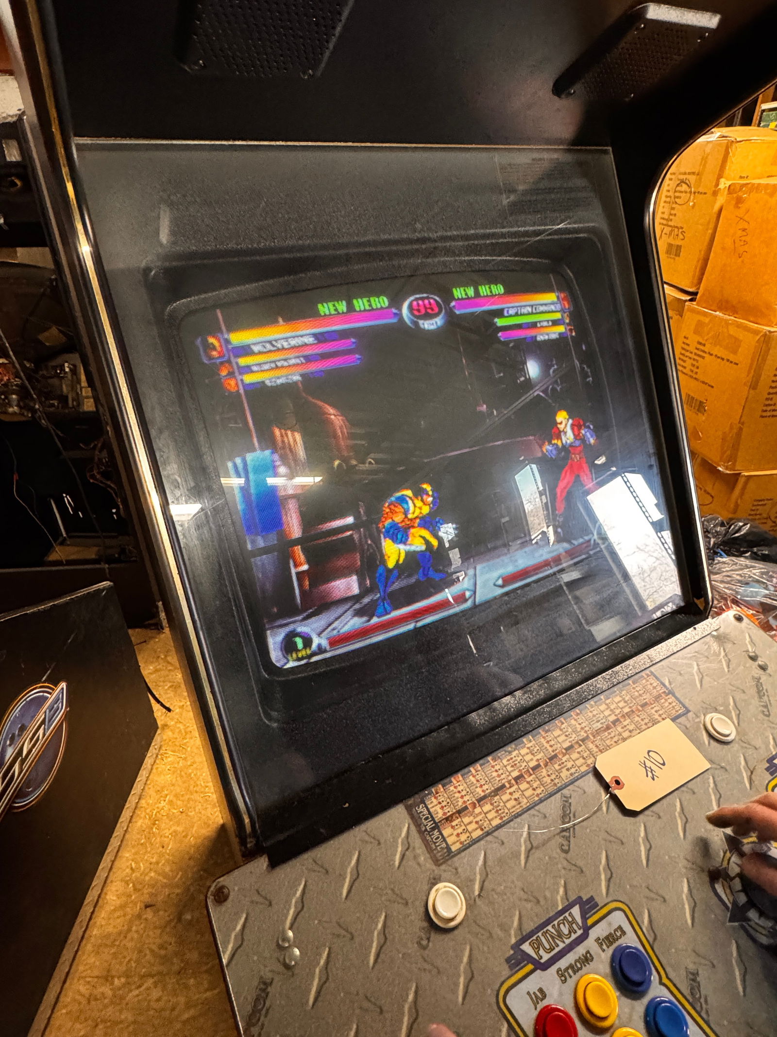 Capcom Marvel Vs. Capcom Arcade Game - 4