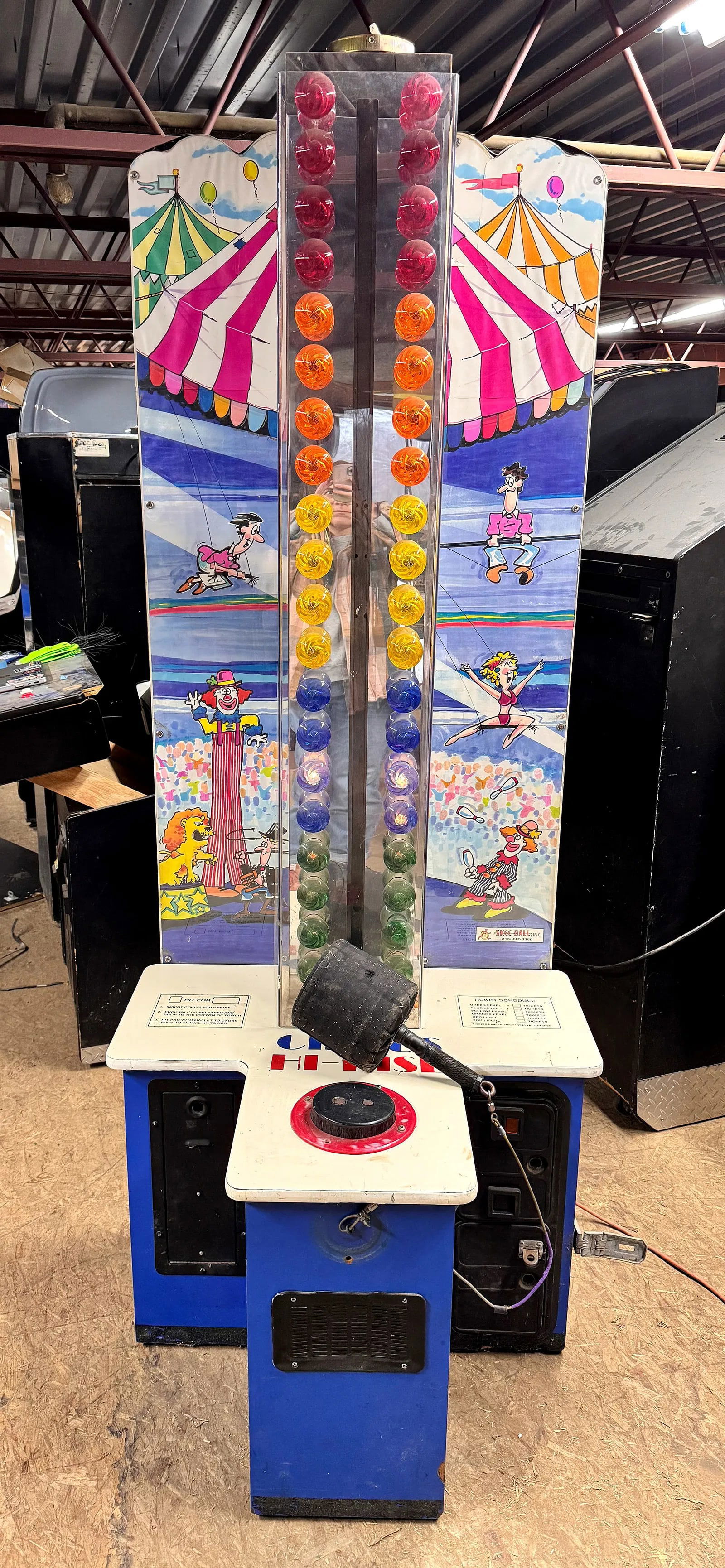 Circus High Rise Ticket Arcade Game (1 of 4)
