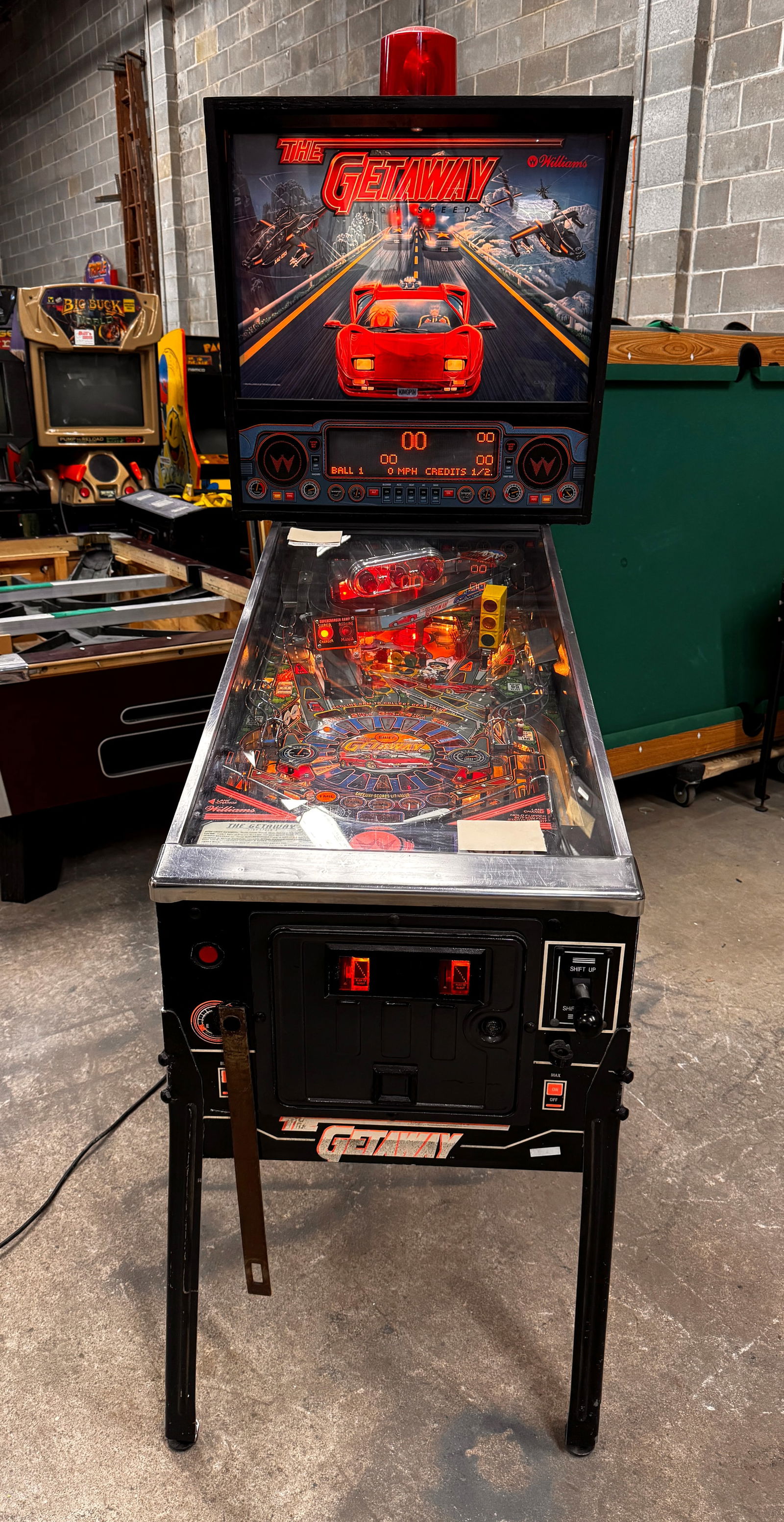 Williams The Getaway Pinball Machine (1 of 7)