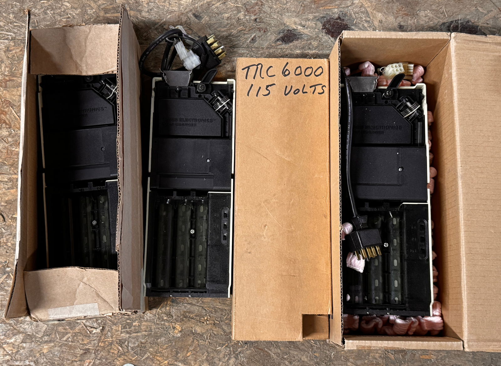 Mars Electronics Coin Changers: **In-house shipping available. Please reach out to auction house prior to pickup day if you are needing this item shipped.