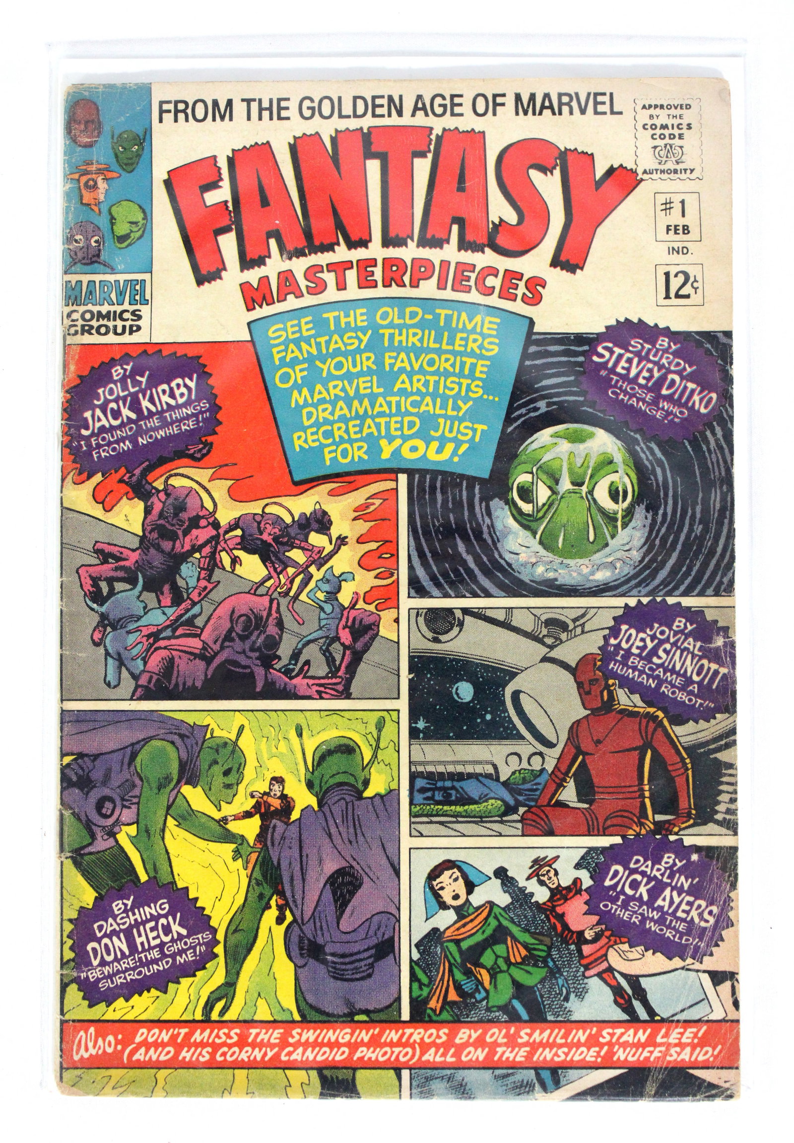 Marvel Comics Fantasy Masterpieces, Issue 1: Bagged and boarded. In-house shipping available.