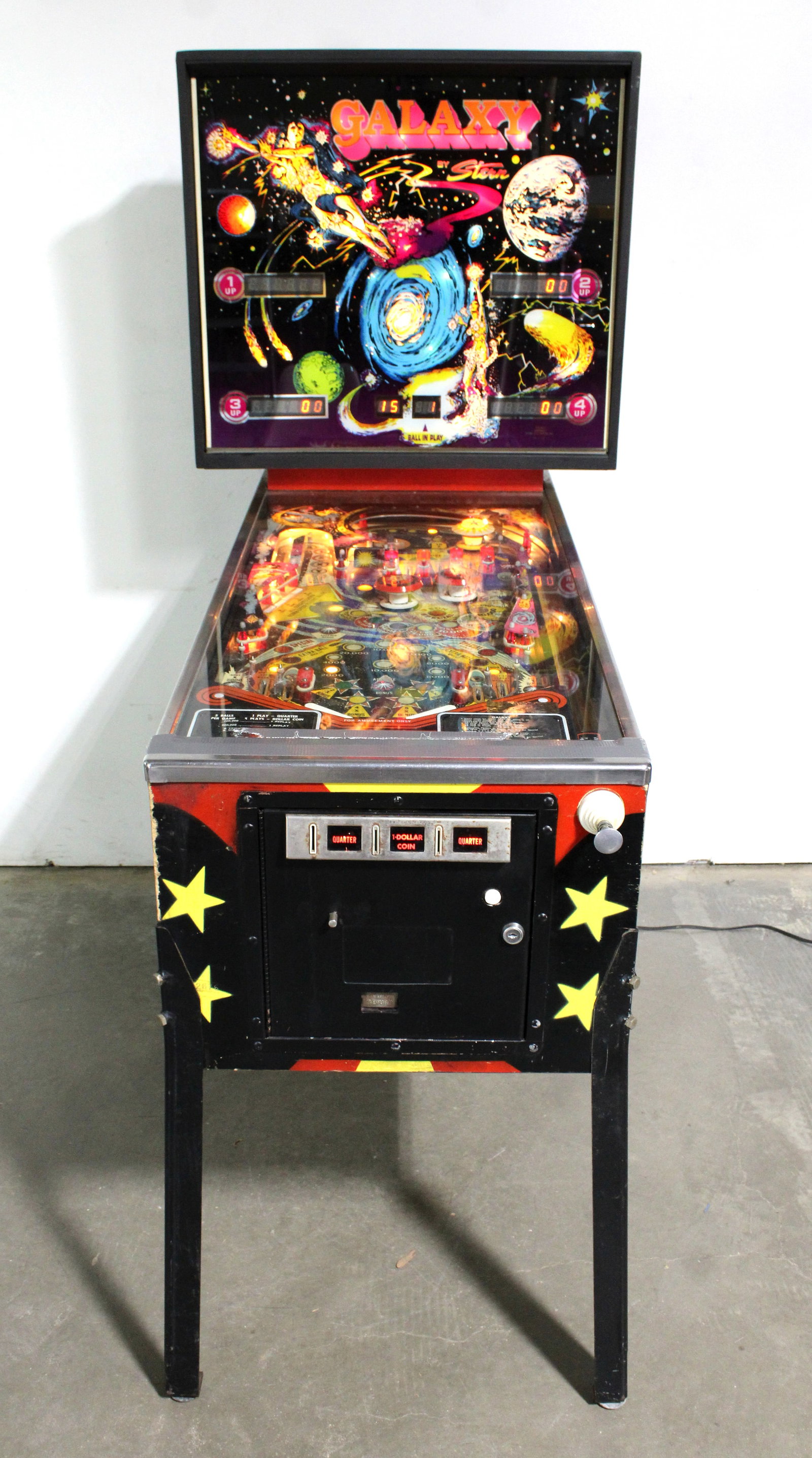 Stern Galaxy Pinball Machine (1 of 9)