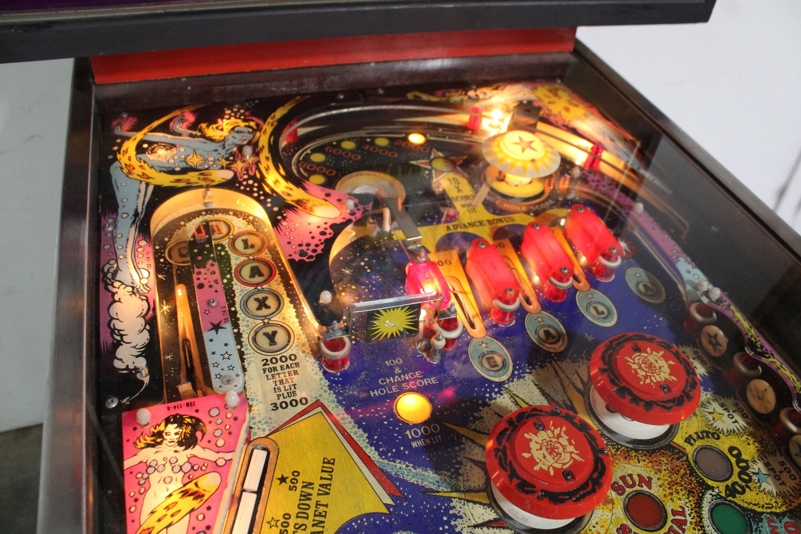 Stern Galaxy Pinball Machine - 7