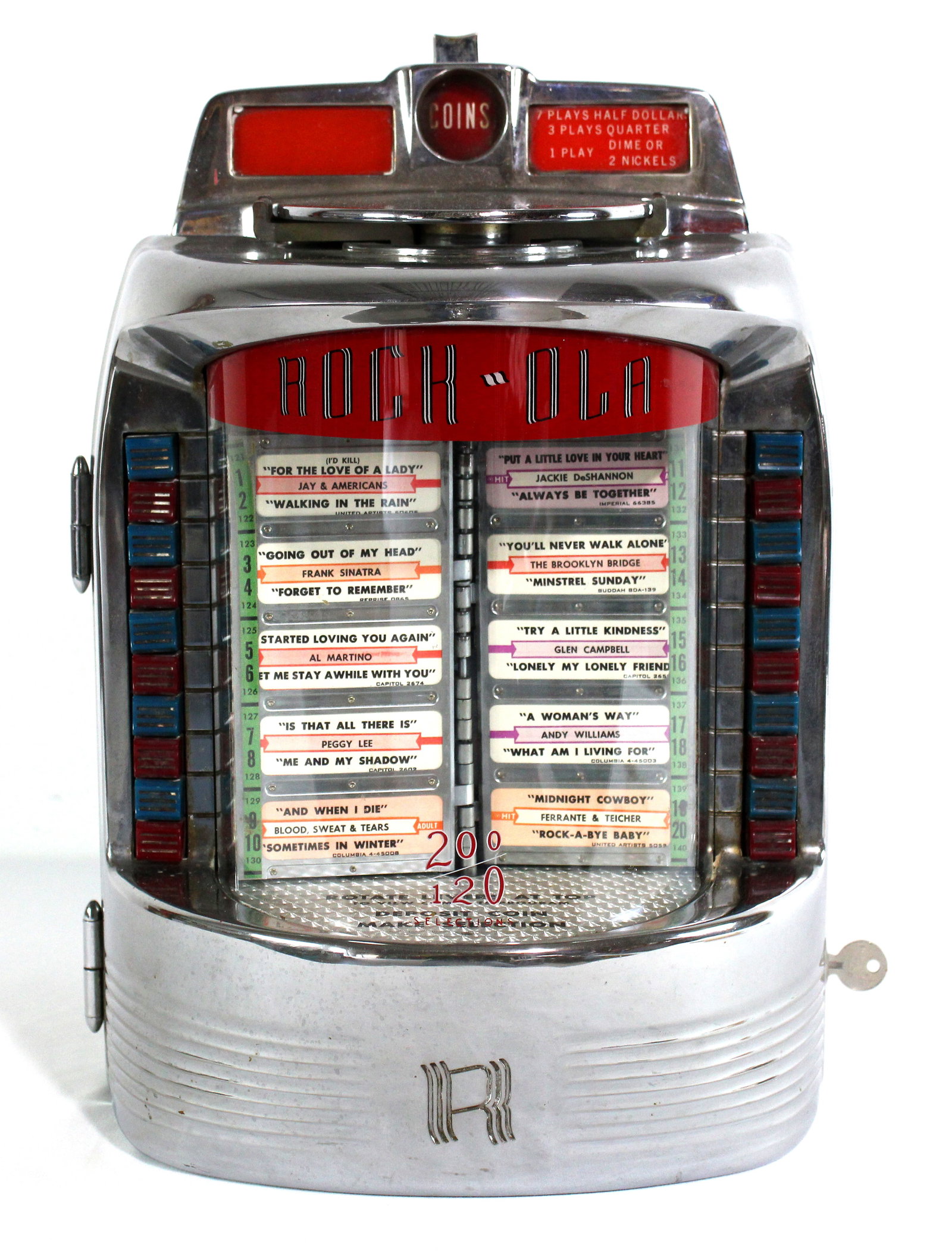 Rockola 200 Select Coin Op Wallbox: This item requires third-party shipping or pickup arrangements to be made.