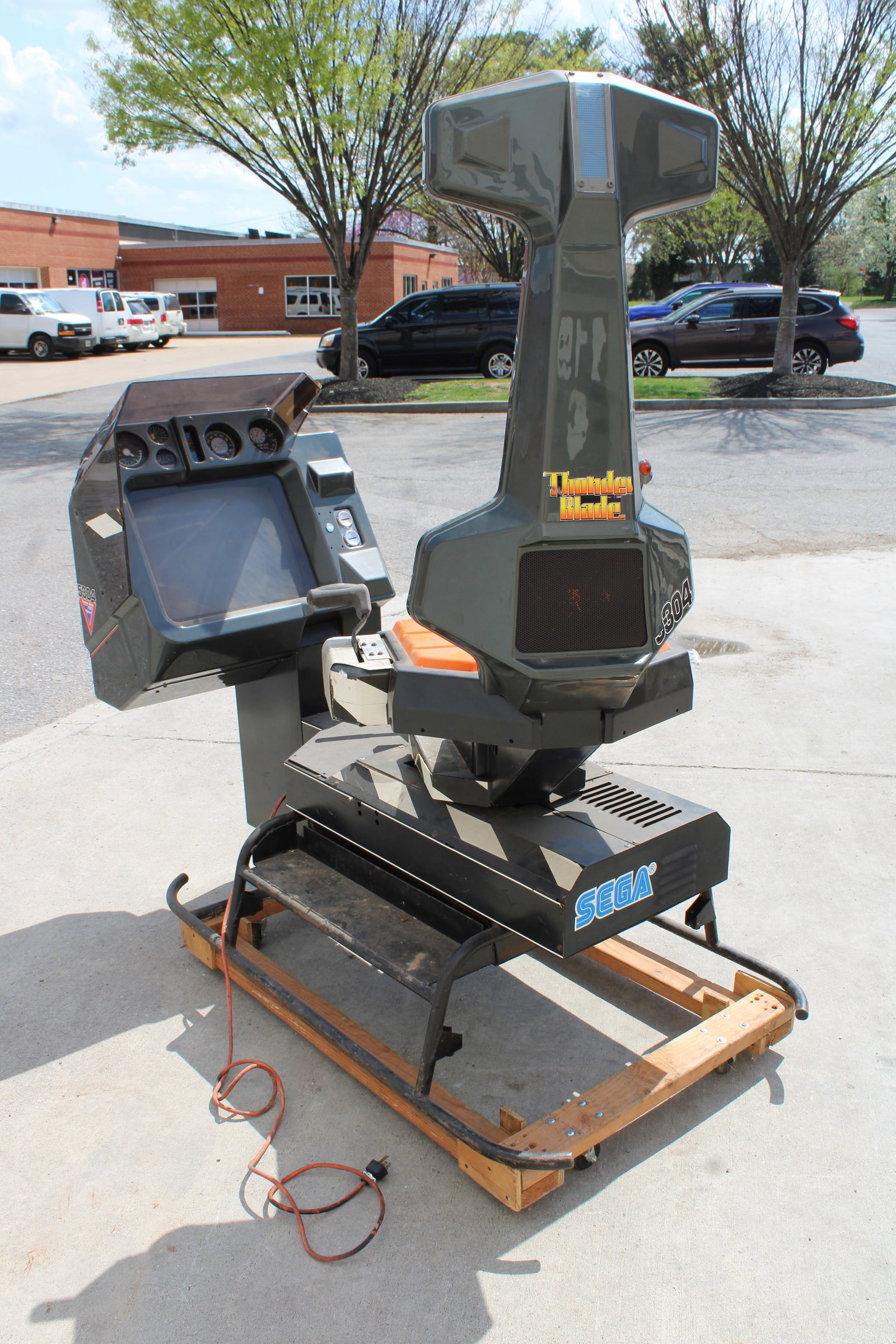 Sega Thunderblade Arcade Game - 3