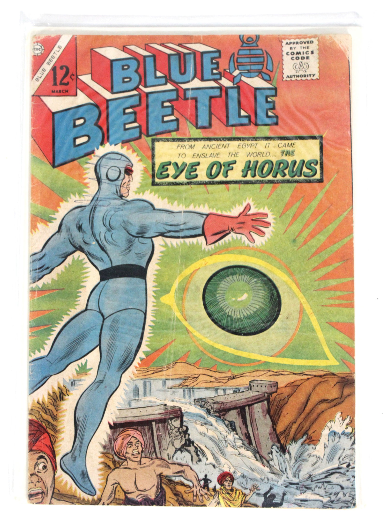 CDC Comics Blue Beettle Issue 54 (1966): Bagged and boarded. In-house shipping available.