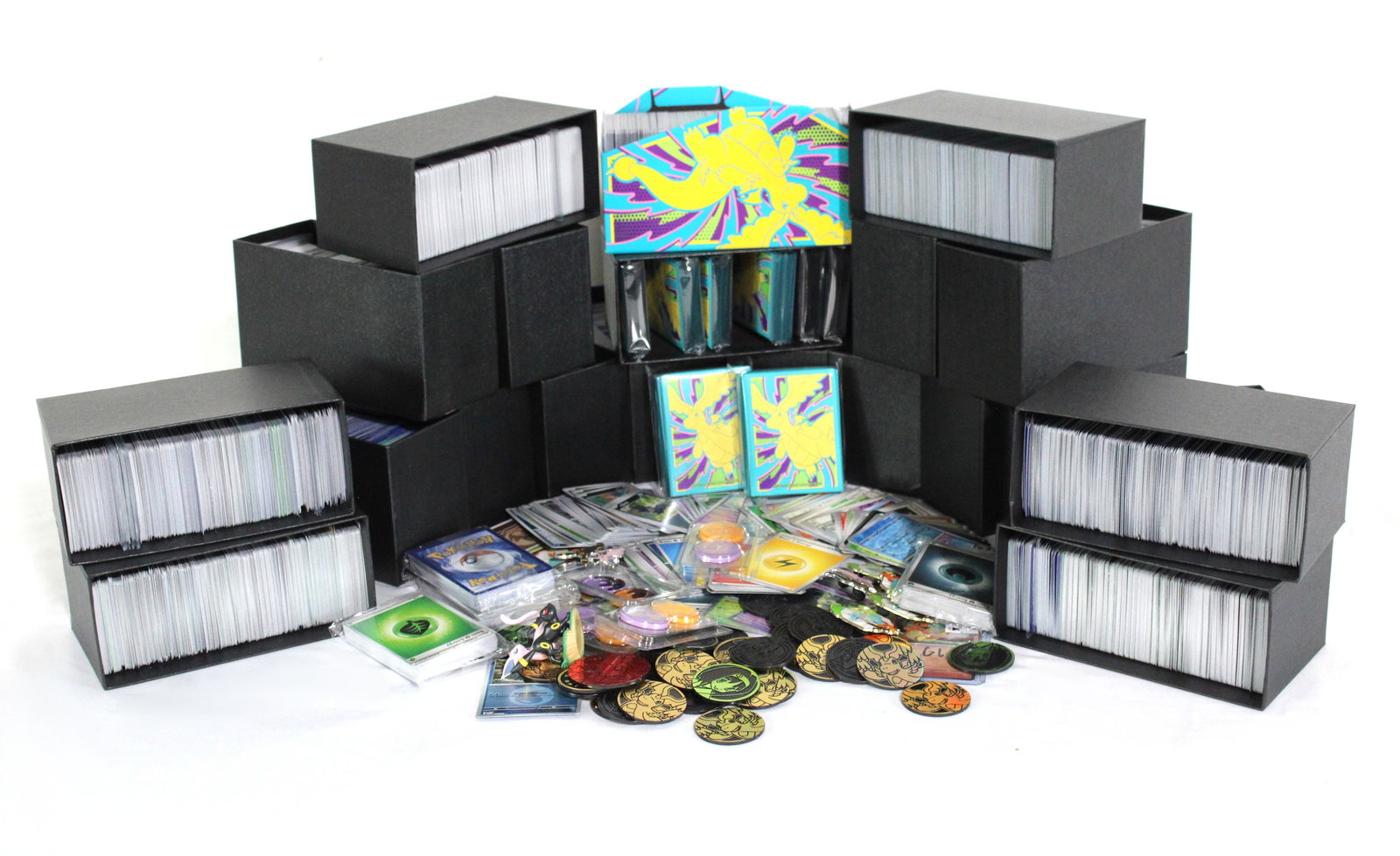 1000+ Pokemon Cards, Promos, Exs, Full Arts, Poke Balls, Master Balls (1 of 8)