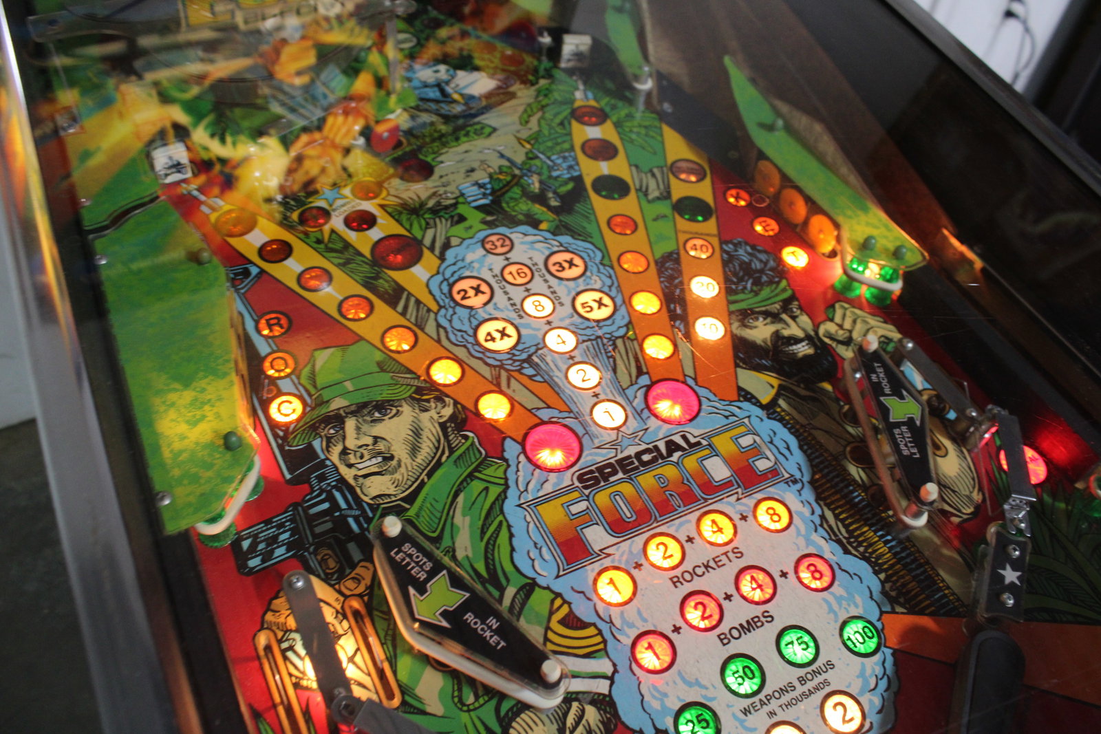 Bally Midway Special Force Pinball Machine - 6