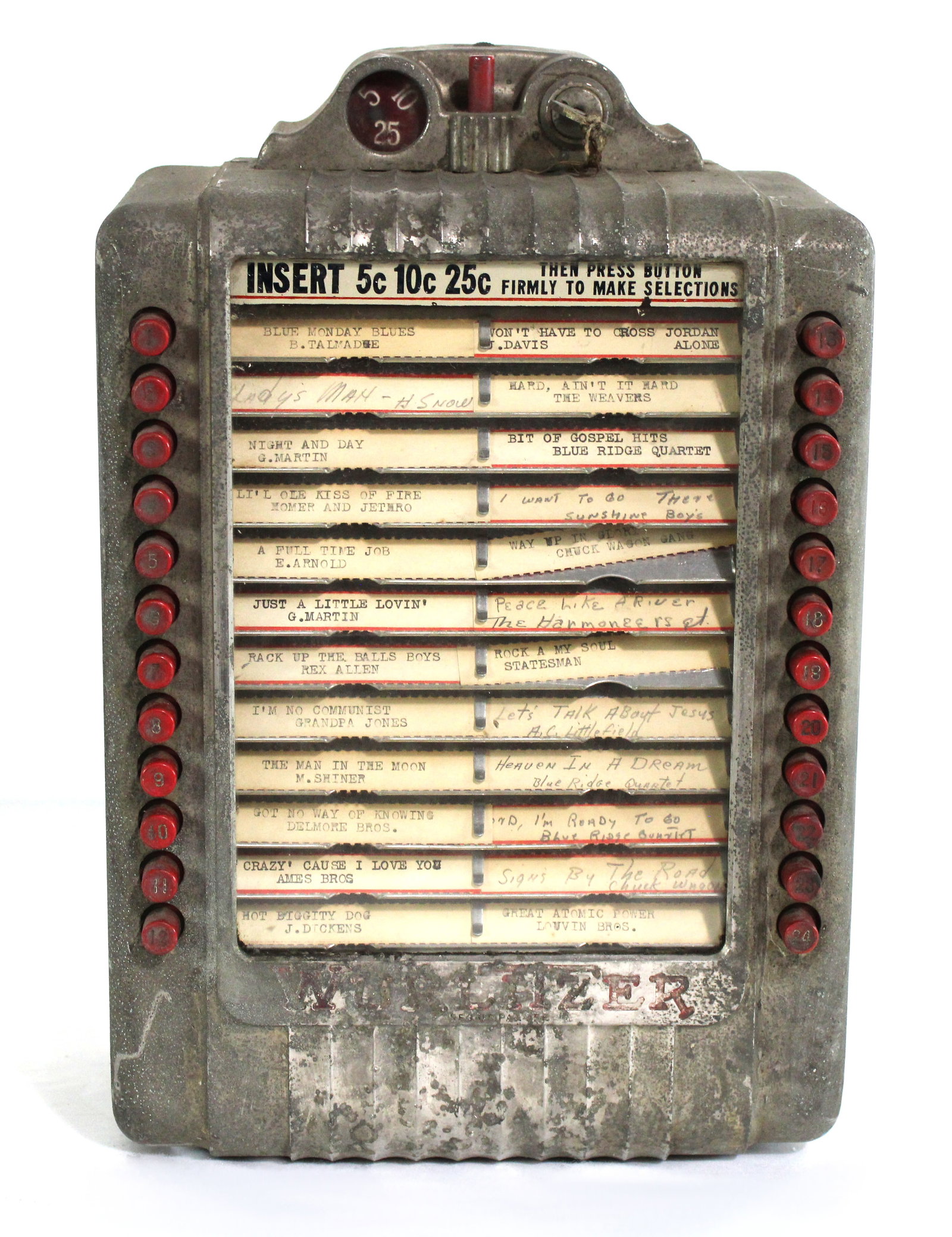 Wurlitzer Coin Op Wallbox: This item requires third-party shipping or pickup arrangements to be made.