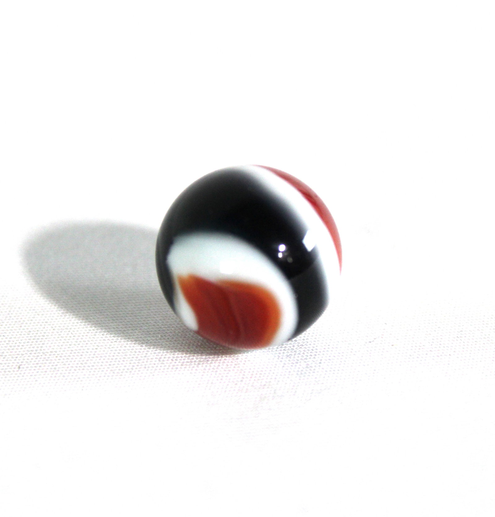 Akro Agate Corkscrew Indian Blanket Marble, 23/32" Mint: In-house shipping available.