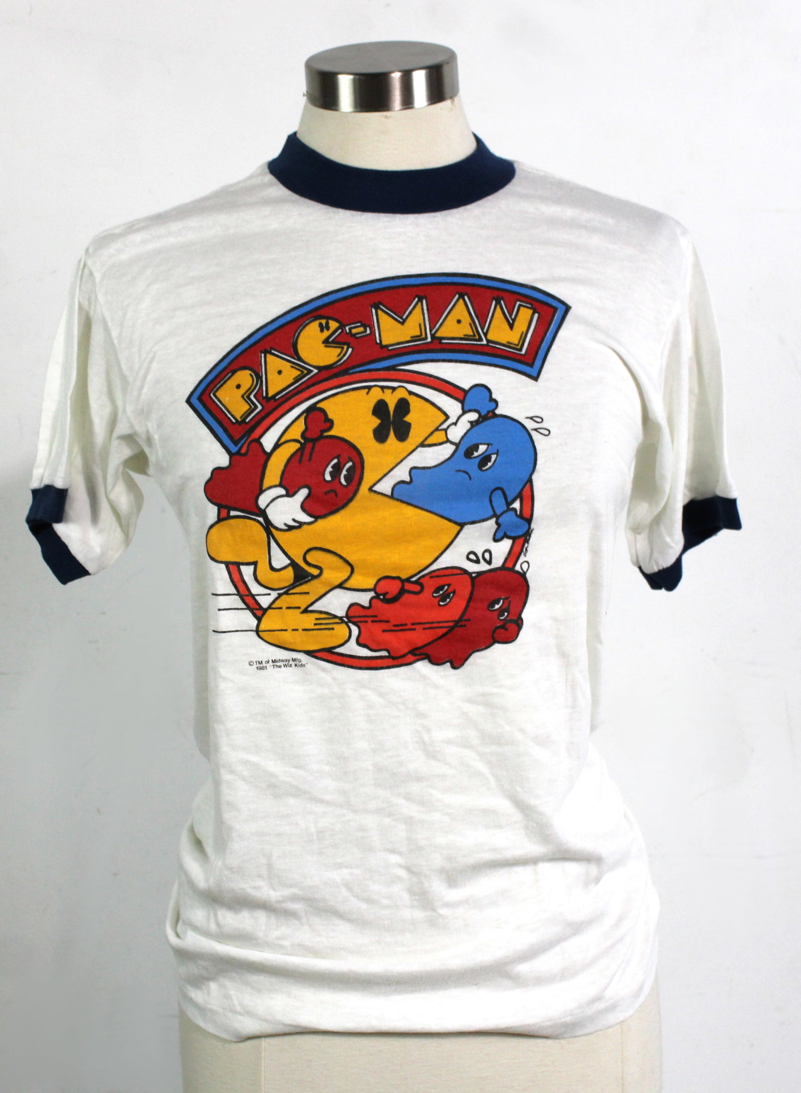 Pac-Man Promotional Shirt, 1981: Size Large. In-house shipping available.
