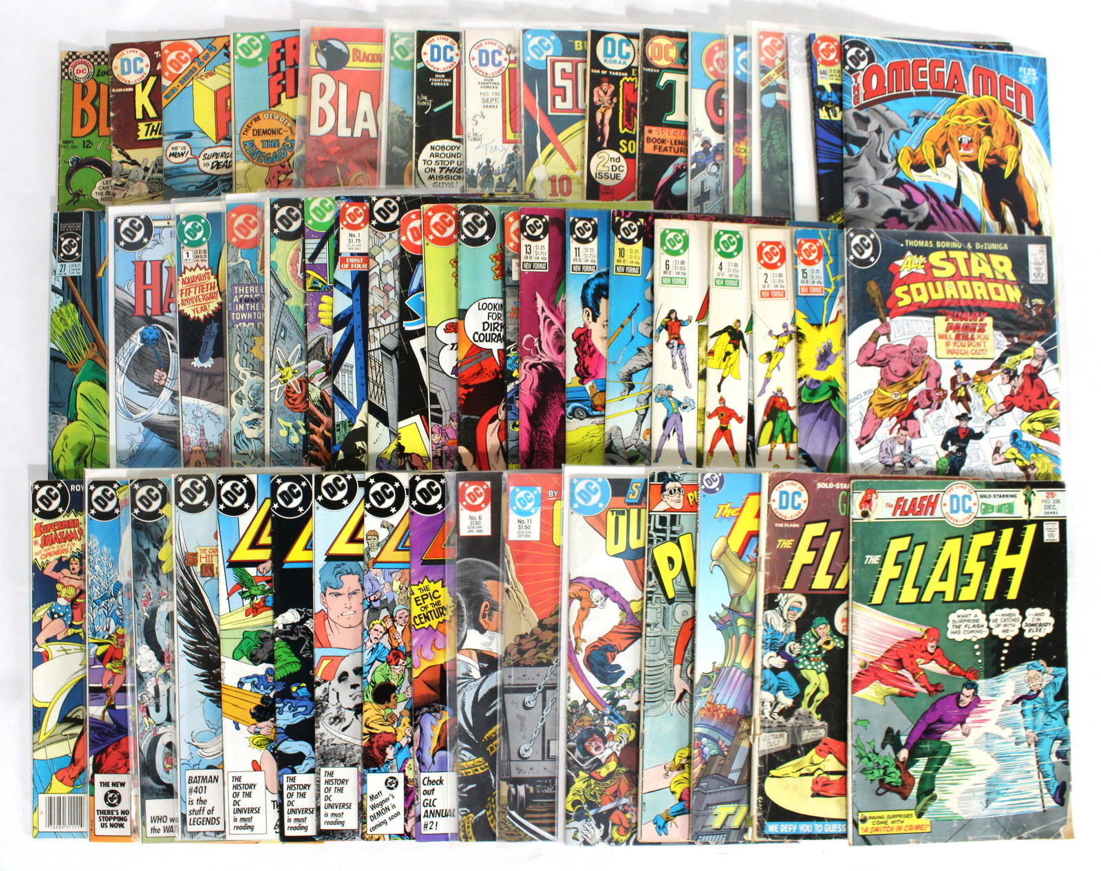 DC Comics Mix Lot Incl. The Flash, Hawkman & The Losers (1 of 1)