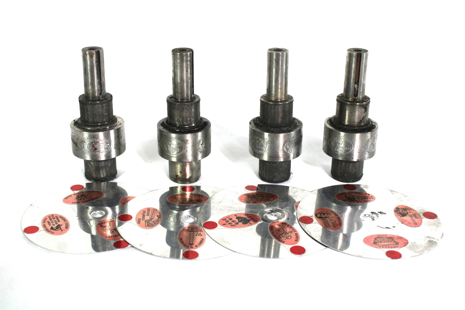 Coin Operated Penny Press Dies, Ohio Locations, Lot 3: In-house shipping available.