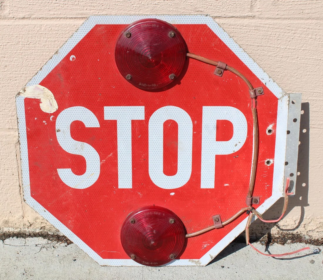 Flashing Stop Sign - 2