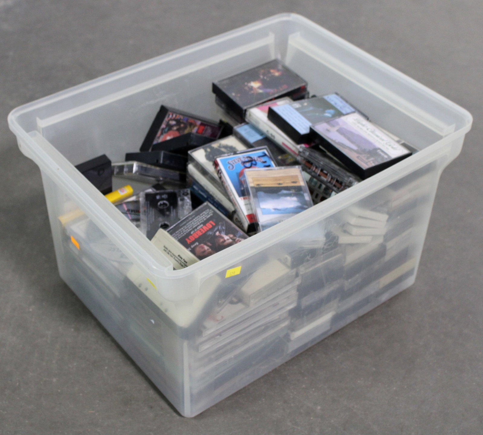 Mixed Lot of CDs and Cassette Tapes: Unsorted. In-house shipping available.