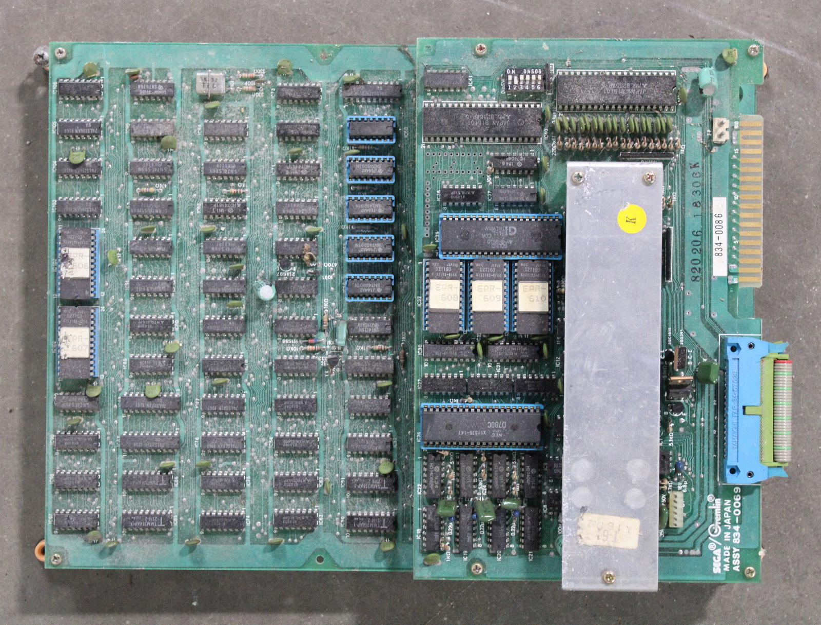 Sega Gremlin Frogger Arcade Game Boardset: Untested. In-house shipping available.