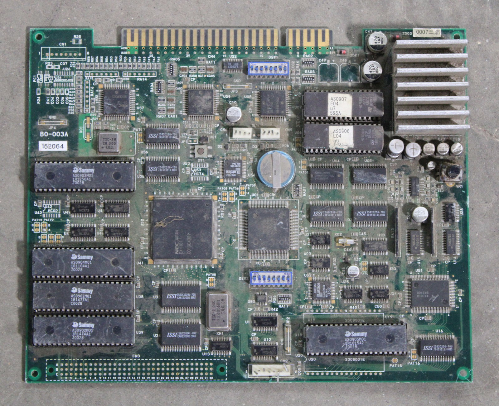 Sammy Deer Hunting USA Arcade Game Board: Untested. In-house shipping available.