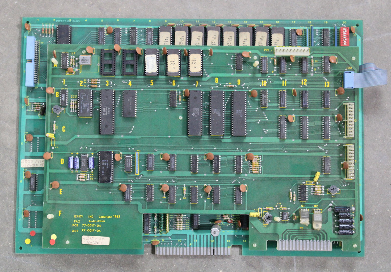 Exidy Fax Arcade Game Boardset: Untested. In-house shipping available.