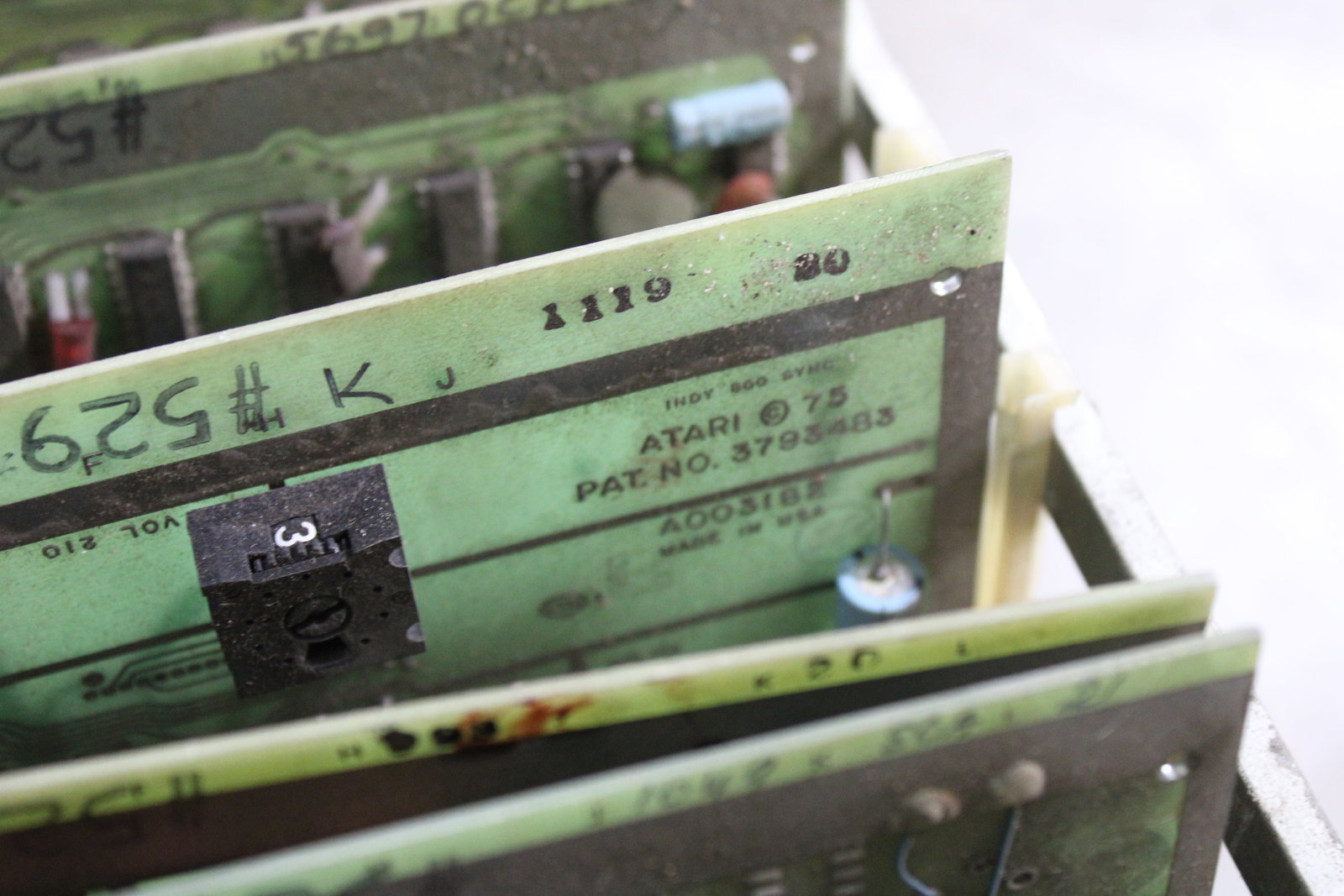 Atari Indy 800 Arcade Game Board Set - 2