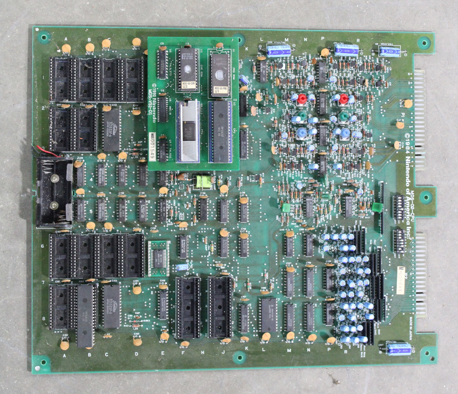 Nintendo VS Arcade Game Board with Dr. Mario: Untested. In-house shipping available.