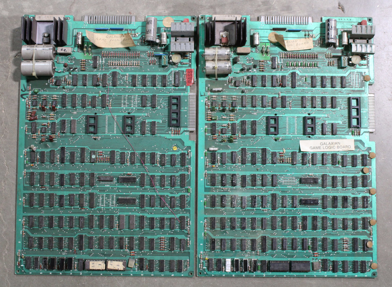 Galaxian Arcade Game Boards: Untested. In-house shipping available.