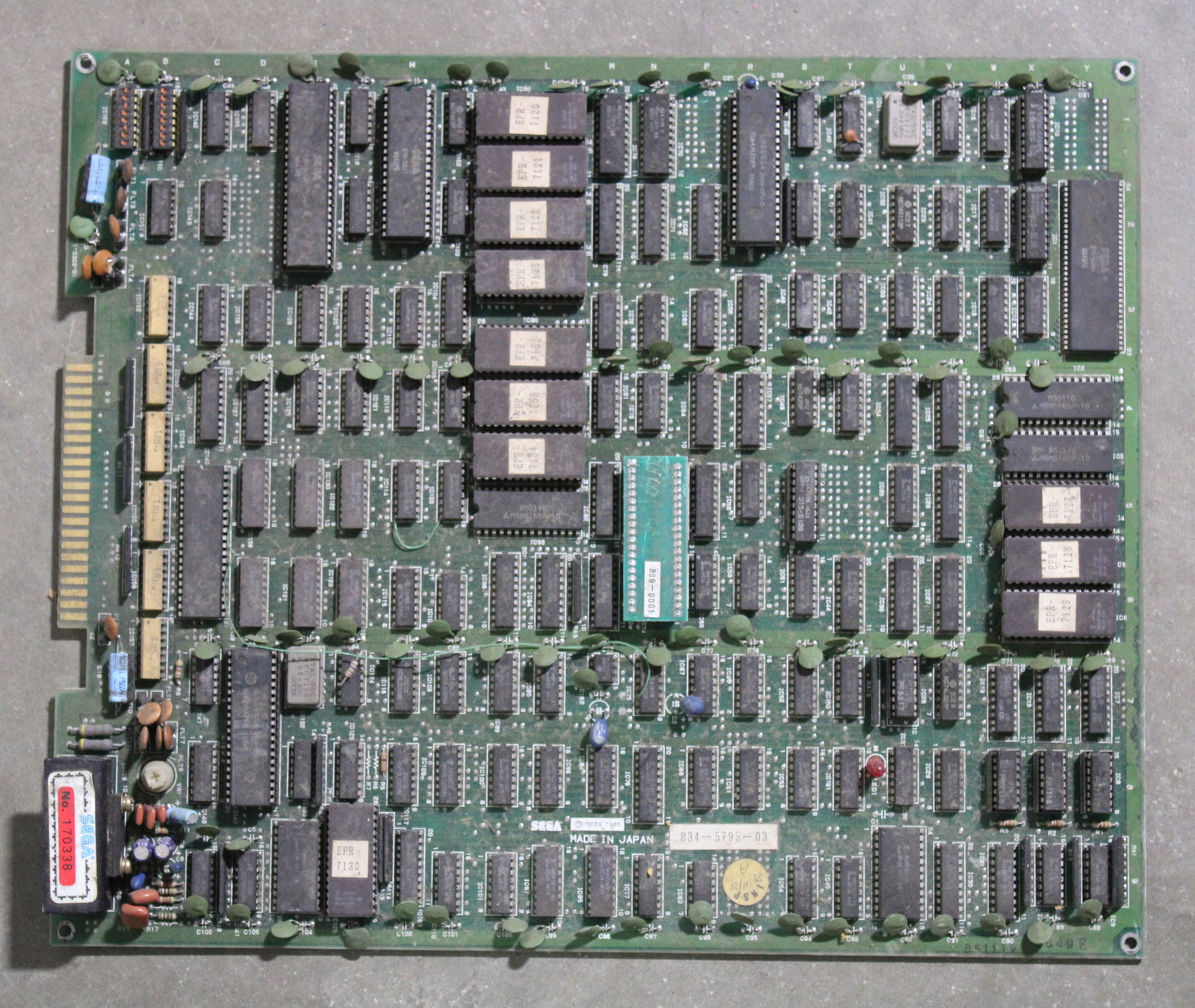 Sega Choplifter Arcade Game Board: Untested. In-house shipping available.