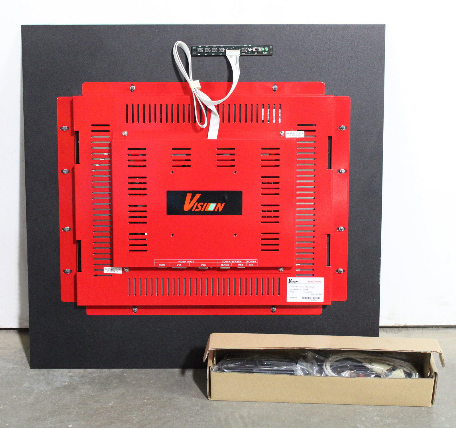 NOS Suzo Happ Vision Pro 19" Flat Screen Monitor for Arcades, Lot 1: This item requires third-party shipping or pickup arrangements to be made.