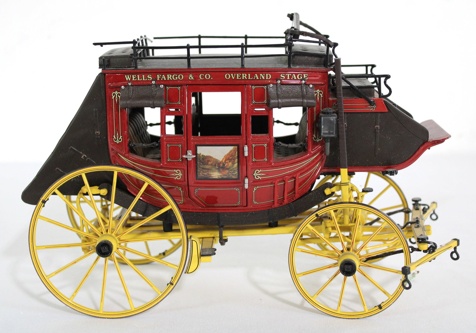 Franklin Mint Wells Fargo Stagecoach: In-house shipping available.