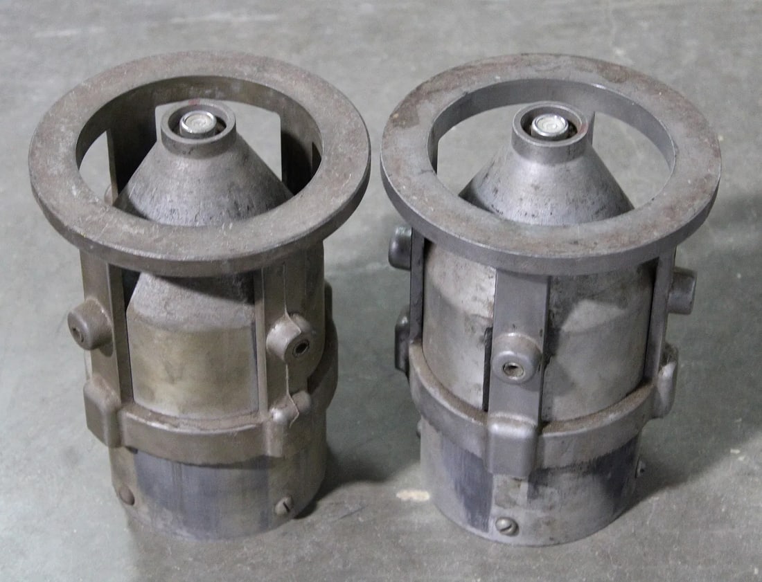 Automotive Tire Bubble Balancers: Dimensions of one: 9 x 7 x 7