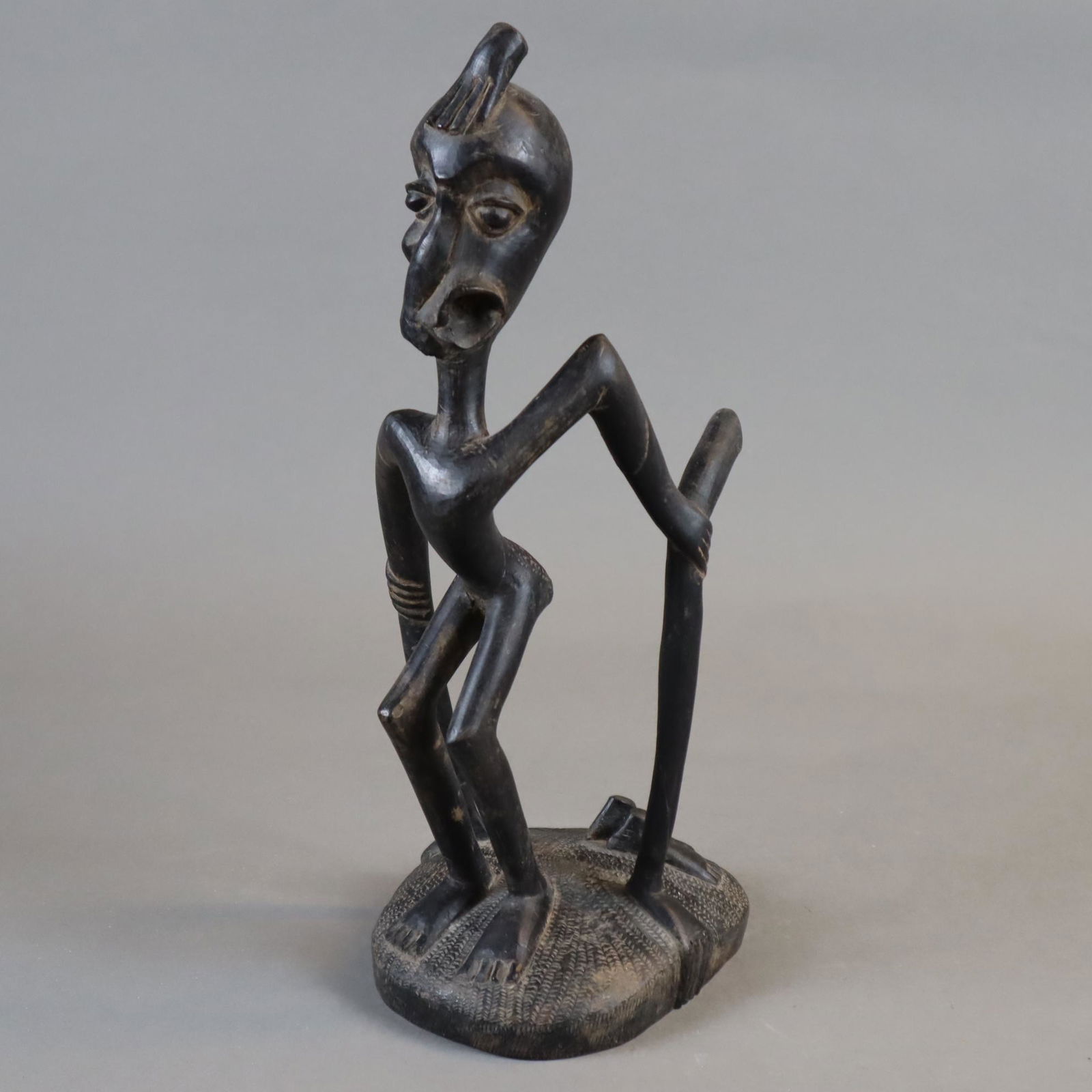 Kultfigur - Makonde/Tansania, Hartholz geschnitzt, (1 of 7)