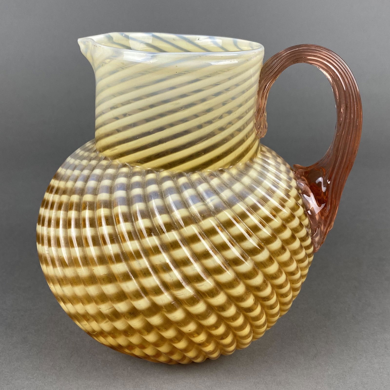 Glaskanne - wohl Böhmen, 1. Hälfte 20. Jh., (1 of 6)