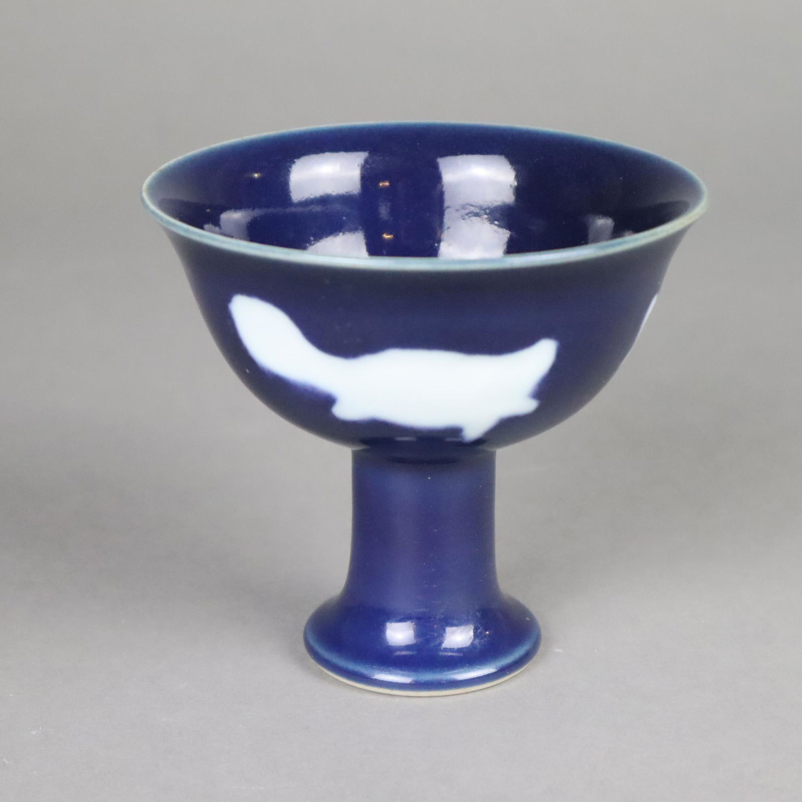 Kleine Fußschale nach Ming-zeitlichem Vorbild - China, (1 of 5)