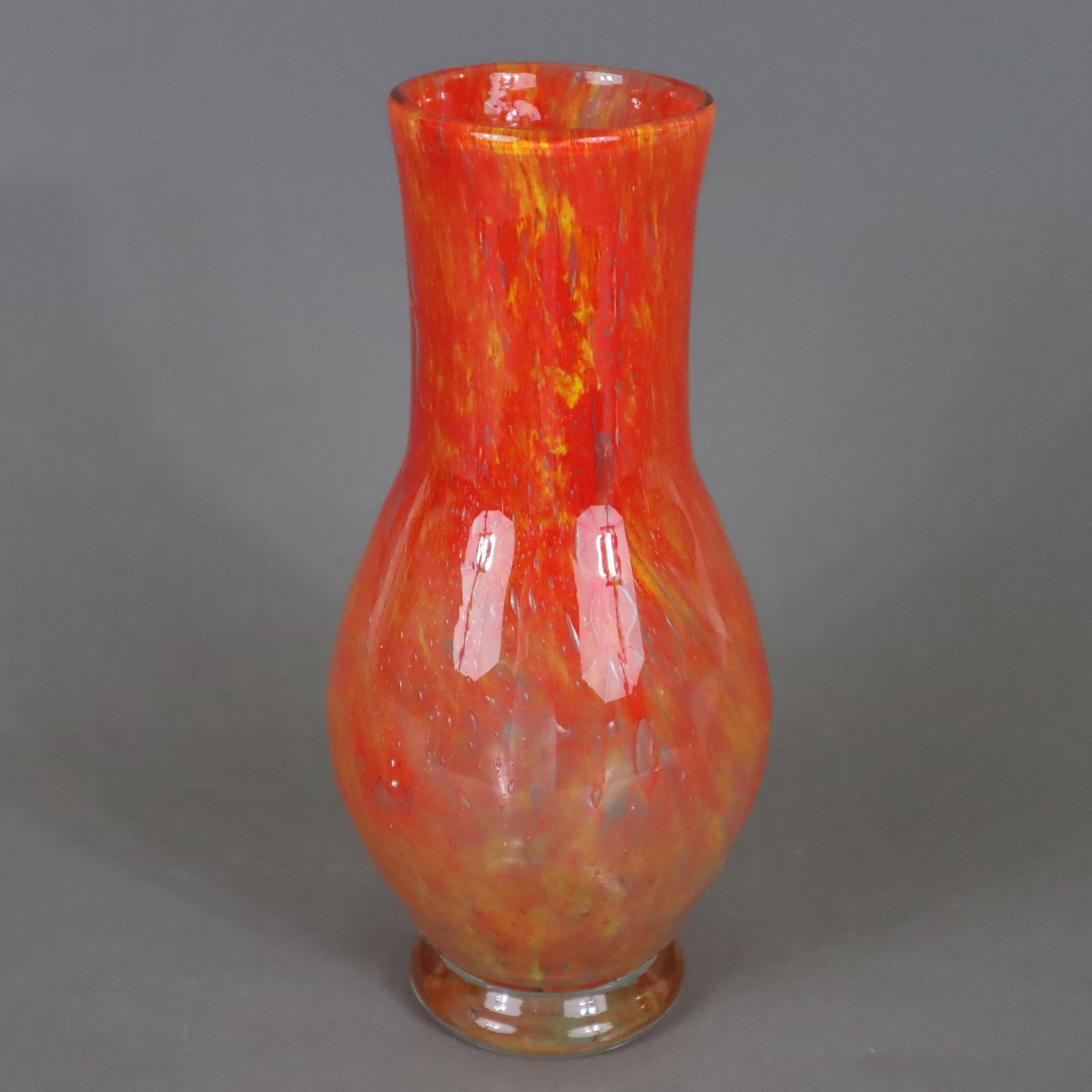 Ikora-Vase- WMF, Geislingen, Dekortechnik von Karl (1 of 6)