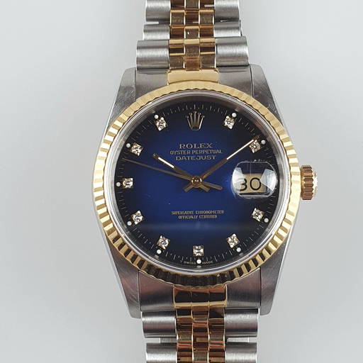 Rolex Oyster Perpetual Datejust Chronometer in Stahl und Gold