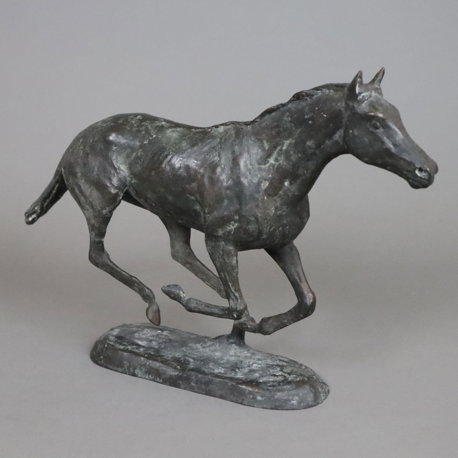 Stralendorff-Eilers, Friederun von (1916 Gamehl -2011 Preetz) - "Galoppierendes Pferd", Bronze, (1 of 8)