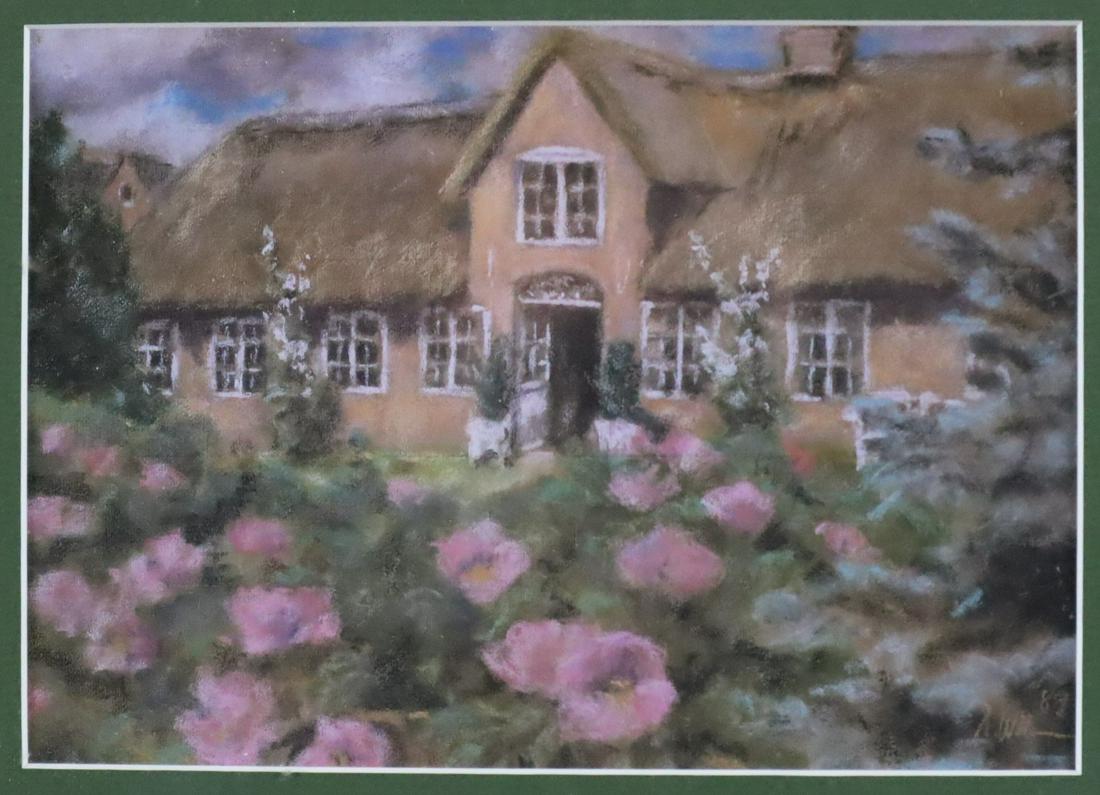 Wöhrmann, Angela - „Altes Friesenhaus von 1694“ (Sylt), Pastell, rechts unten (1 of 5)